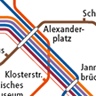 Ausschnitt der Lininenetz Karte